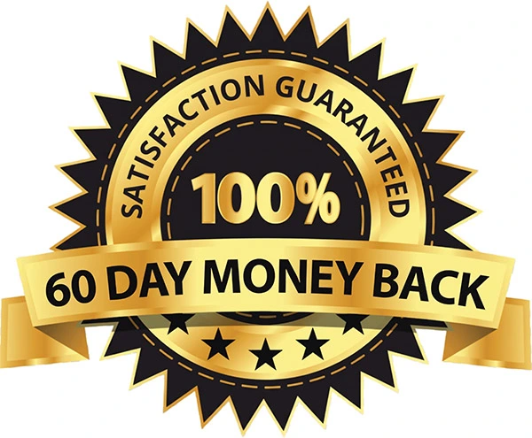 60-day money-back guarantee